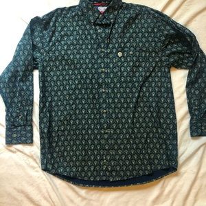 Wrangler George Strait Collection L/S Western Shirt Size Large